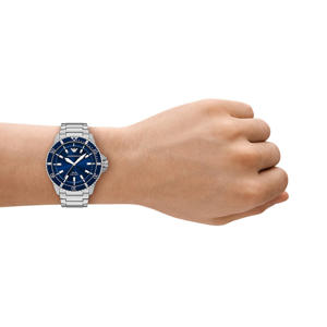horloge AR11697 zilverkleurig