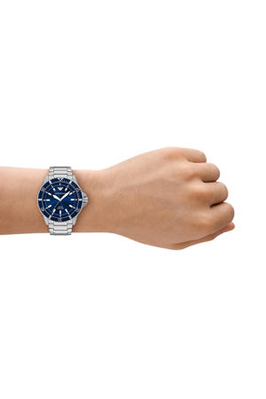 horloge AR11697 zilverkleurig
