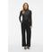 VILA straight high waist pantalon zwart