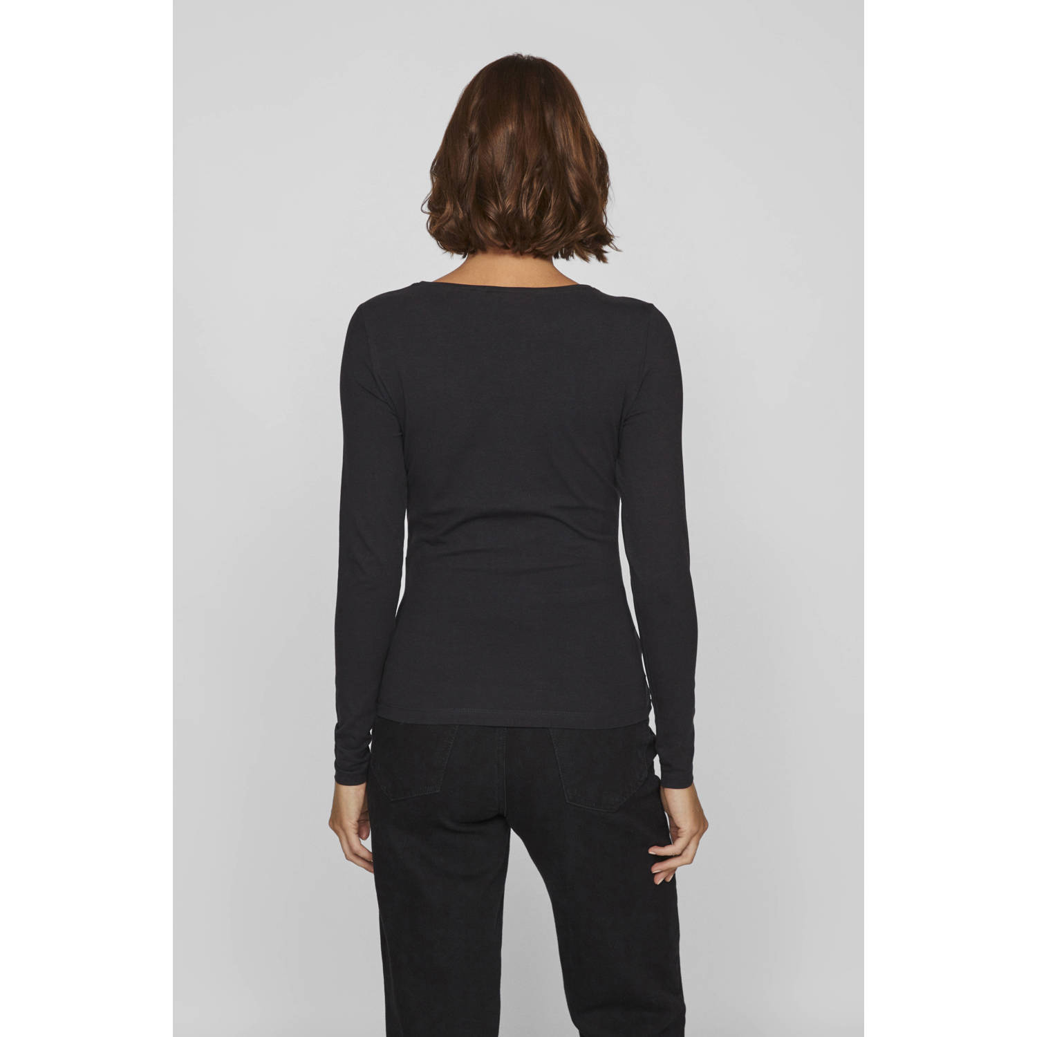 VILA T-shirt zwart