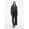VILA wide leg high waist pantalon zwart