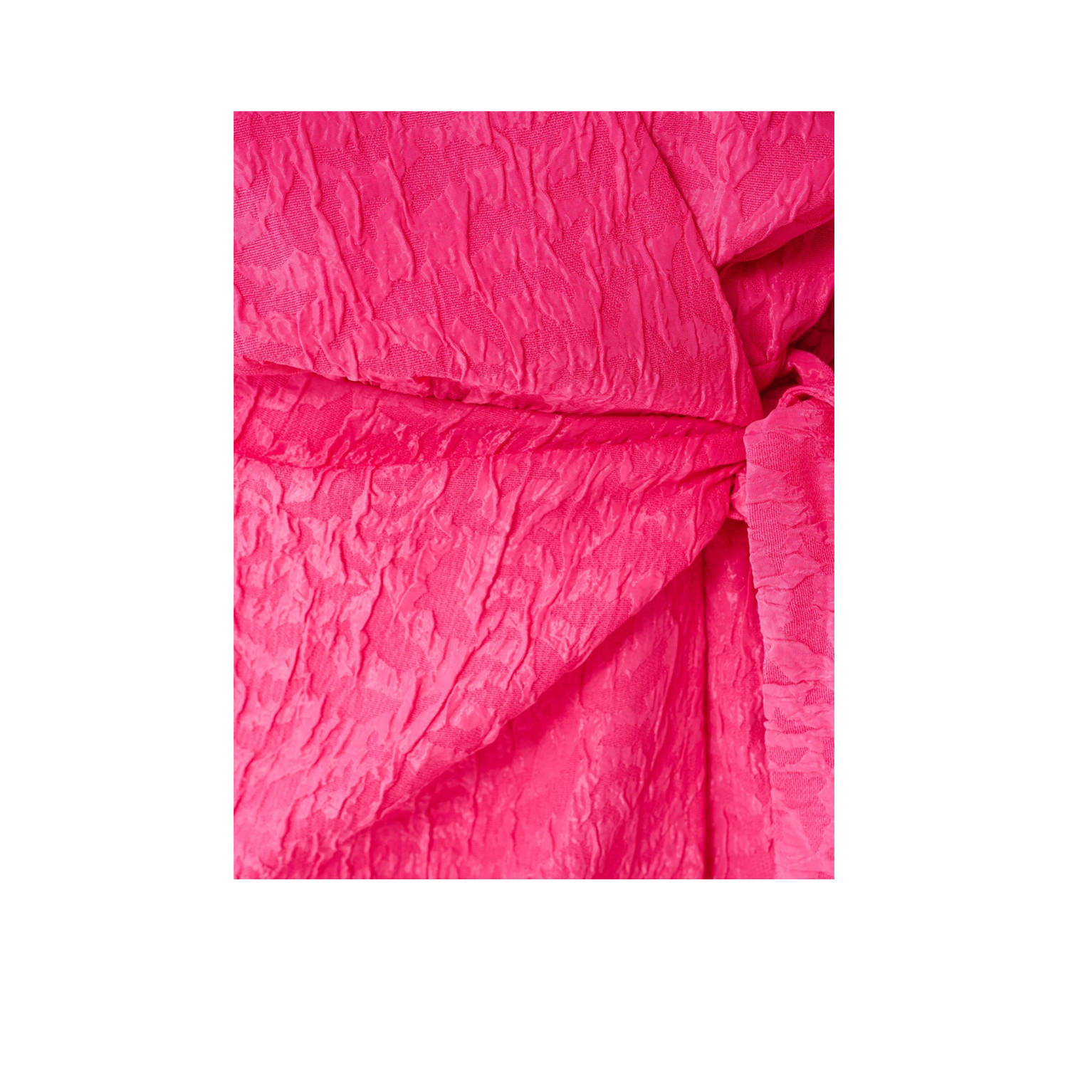Shoeby wikkel- overslagjurk roze