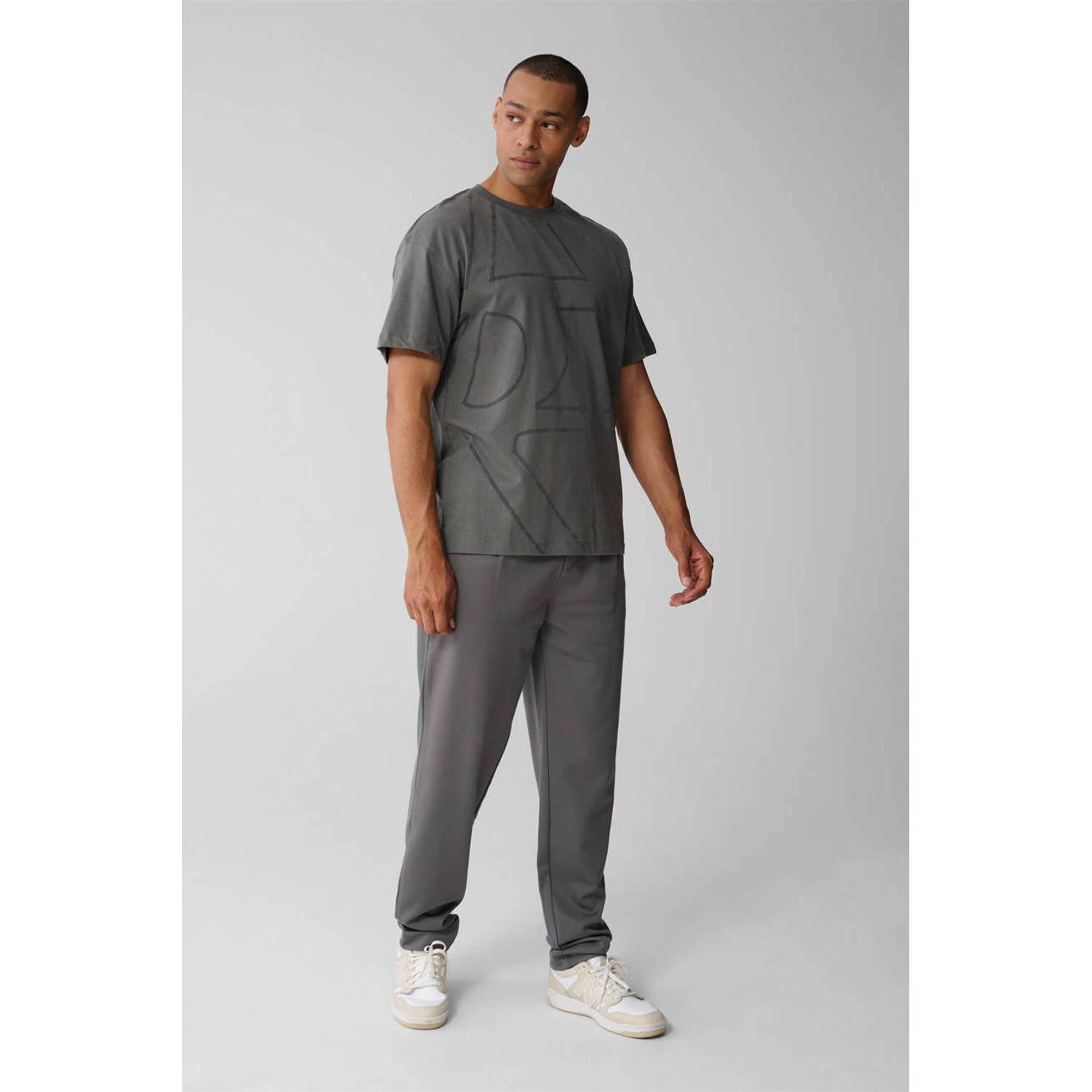 Shoeby regular T-shirt grijs