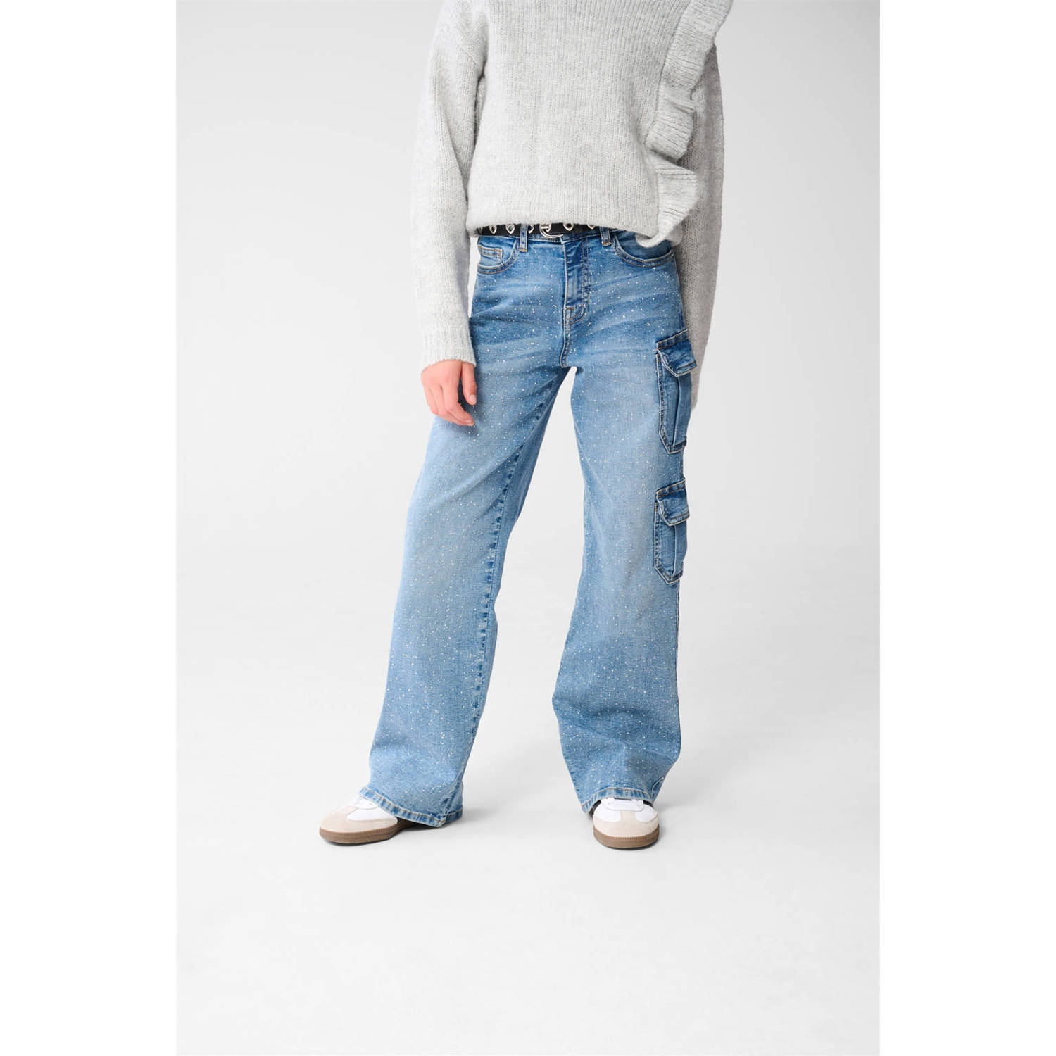 Shoeby straight leg jeans blauw