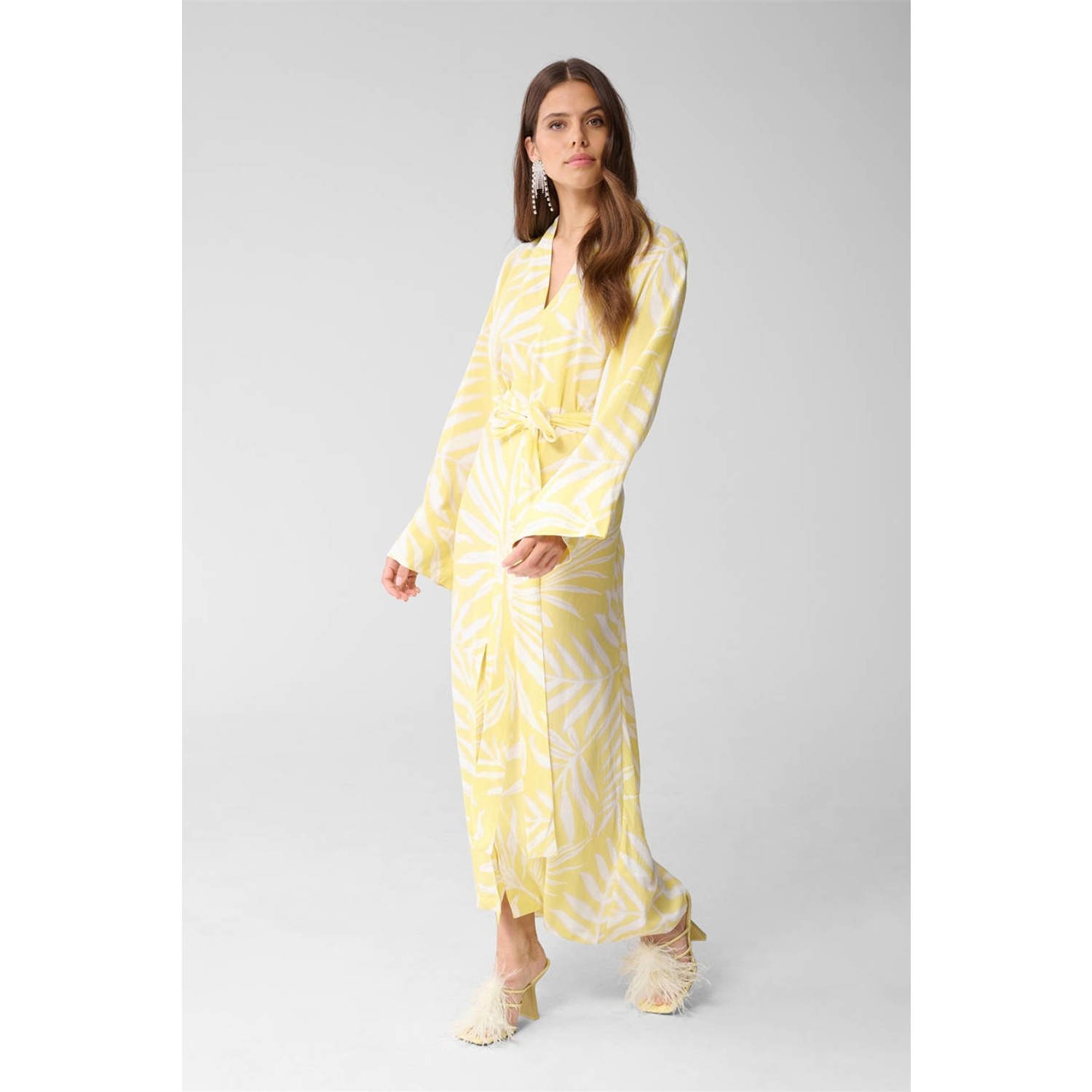 Shoeby maxi jurk geel