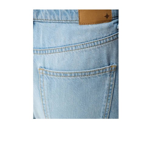 Shoeby high waist wide leg jeans light blue denim afbeelding