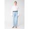 Shoeby high waist wide leg jeans light blue denim