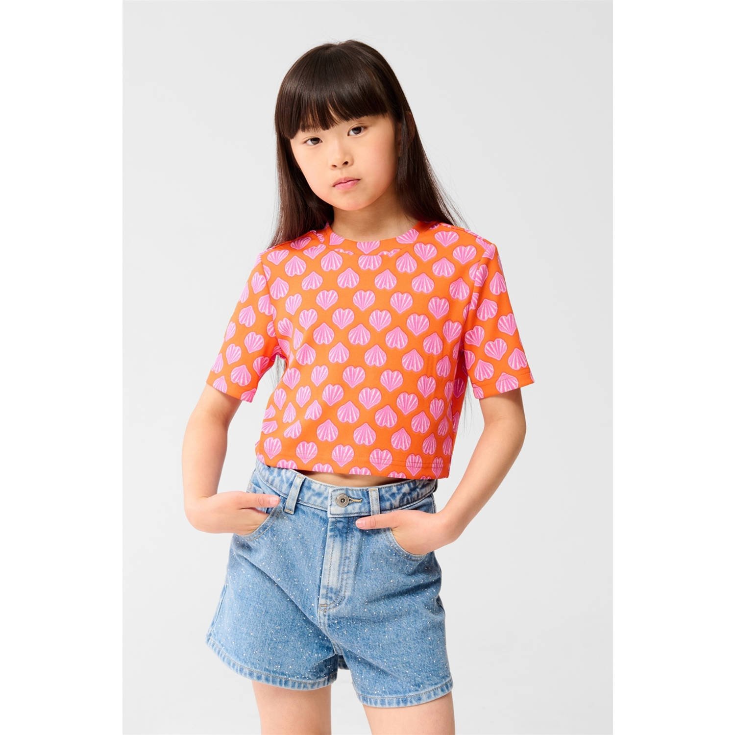 Shoeby T-shirt oranje
