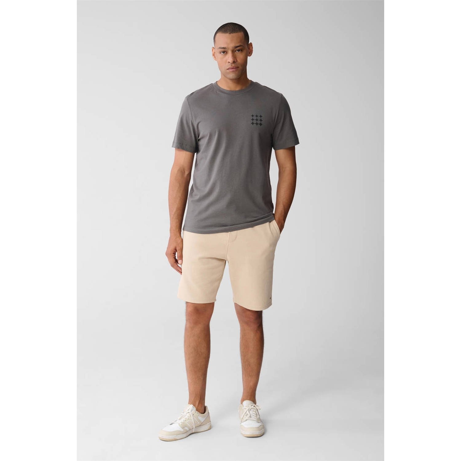 Shoeby regular T-shirt grijs