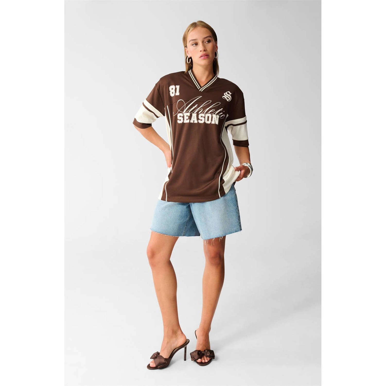 Shoeby top bruin