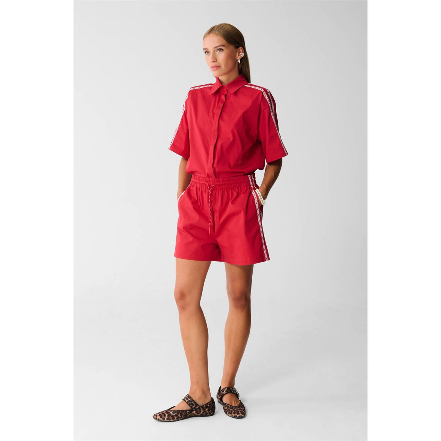 Shoeby regular high waist rood