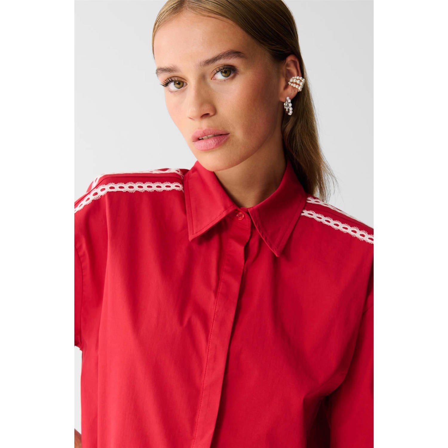 Shoeby blouse rood