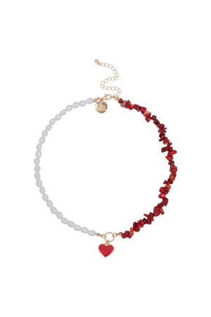 ketting Luvvy Duffie rood