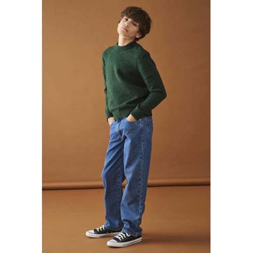 ONLY & SONS JUNIOR loose fit jeans medium blue denim afbeelding