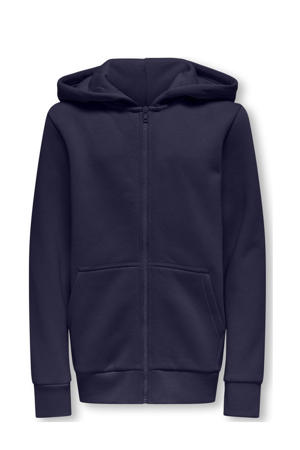 sweatvest donkerblauw