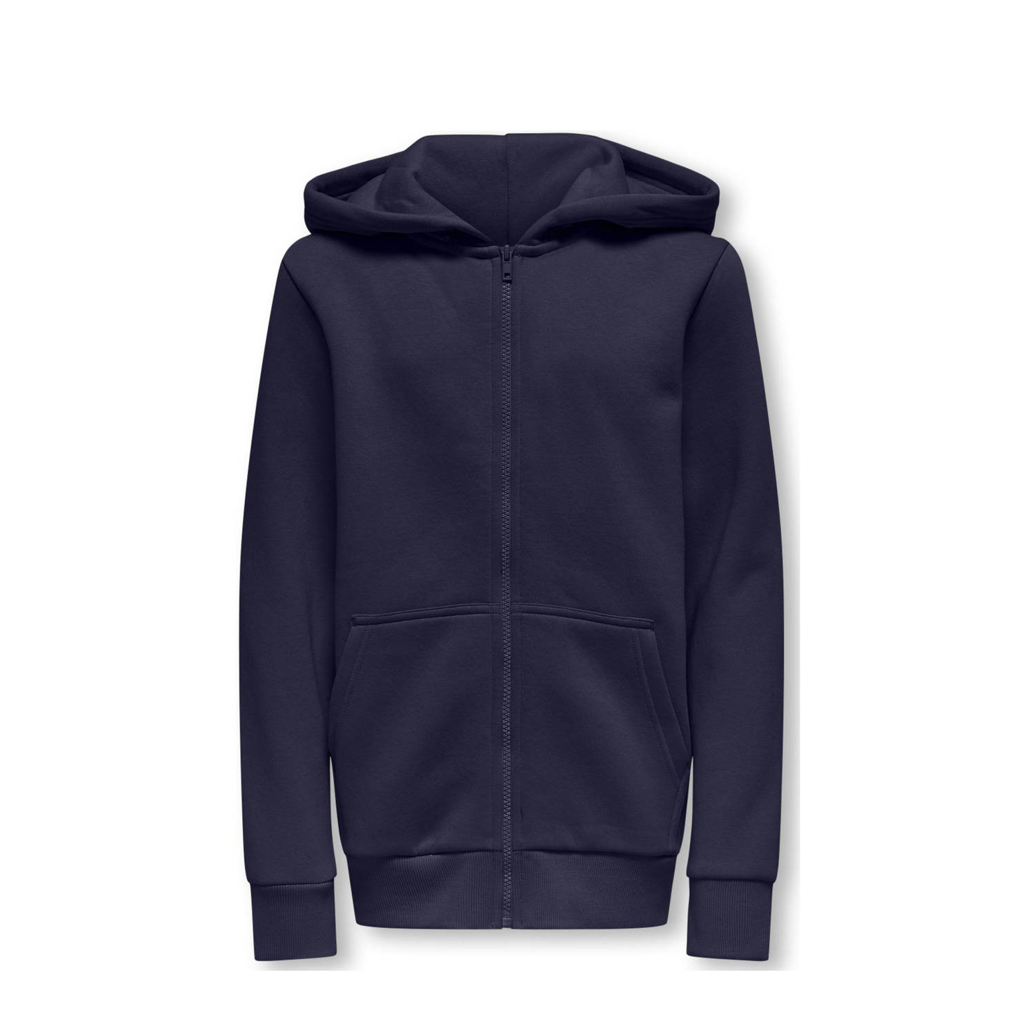 ONLY & SONS JUNIOR sweatvest donkerblauw