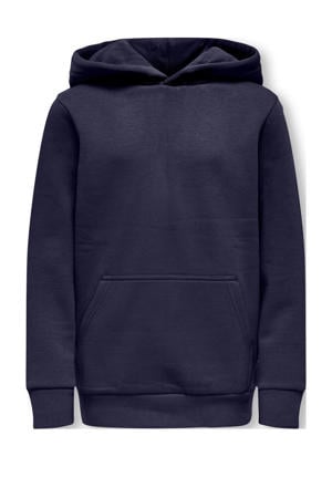 hoodie  donkerblauw
