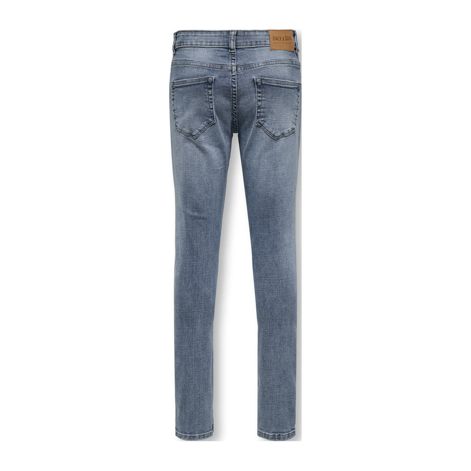 ONLY & SONS JUNIOR slimfit jeans blue grey denim