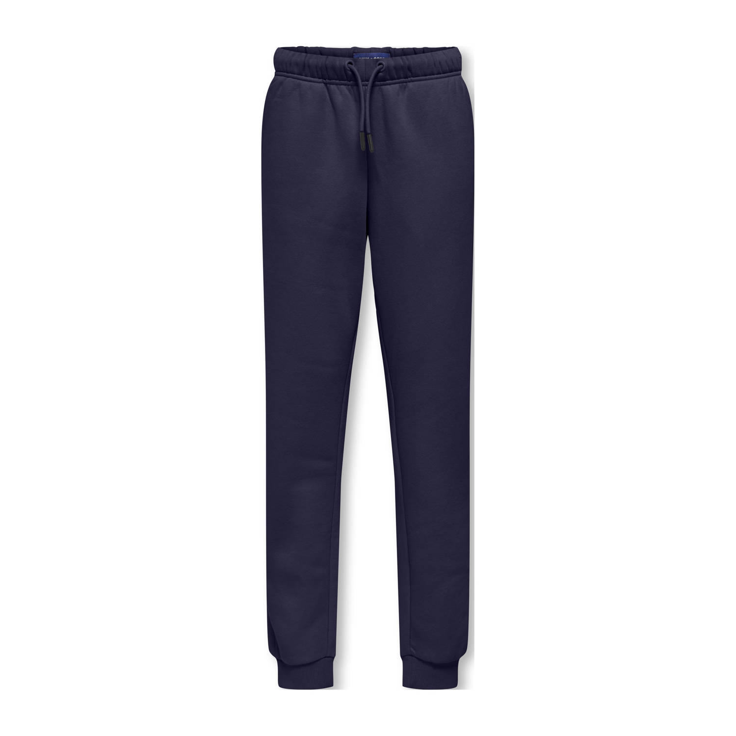 ONLY & SONS JUNIOR regular fit joggingbroek donkerblauw