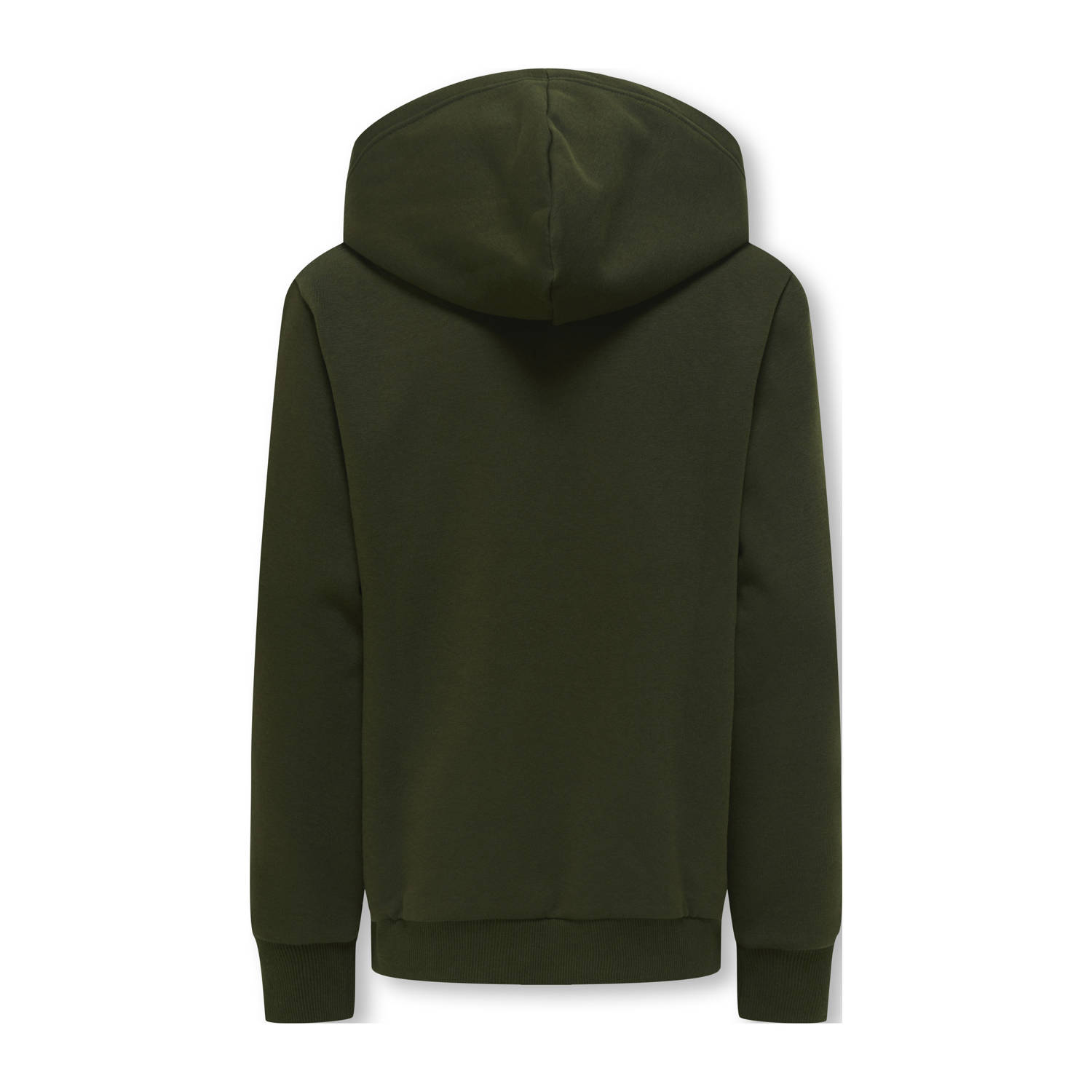 ONLY & SONS JUNIOR hoodie donkergroen