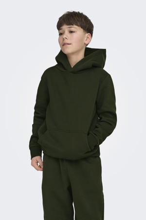 hoodie donkergroen