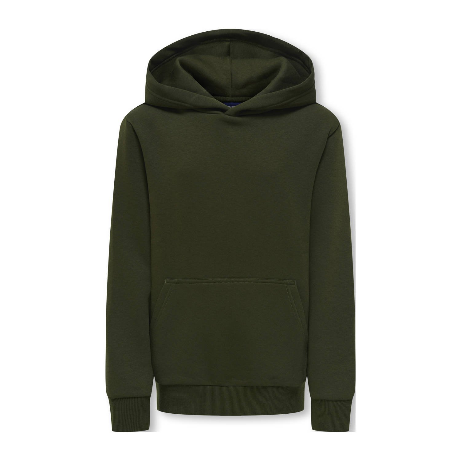 ONLY & SONS JUNIOR hoodie donkergroen