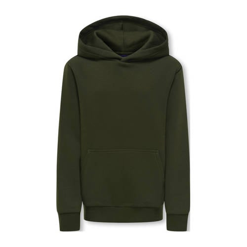 ONLY & SONS JUNIOR hoodie donkergroen afbeelding
