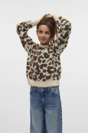 trui beige gebreid