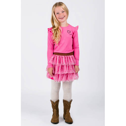 B.Nosy midi jurk roze afbeelding