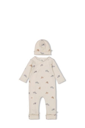 boxpak met muts offwhite