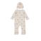 Feetje geschenkset boxpak + muts met all over print offwhite