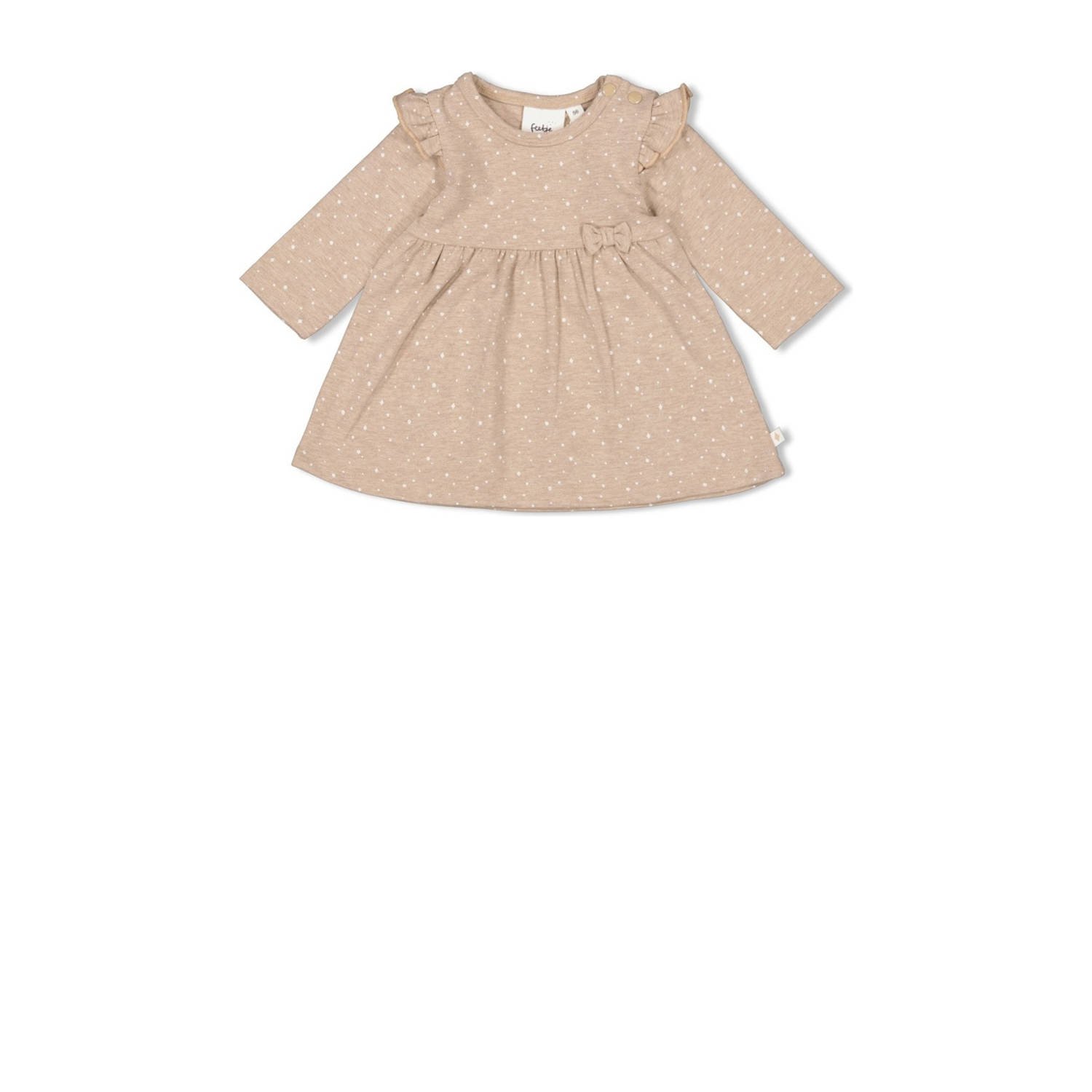Feetje A-lijn jurk taupe