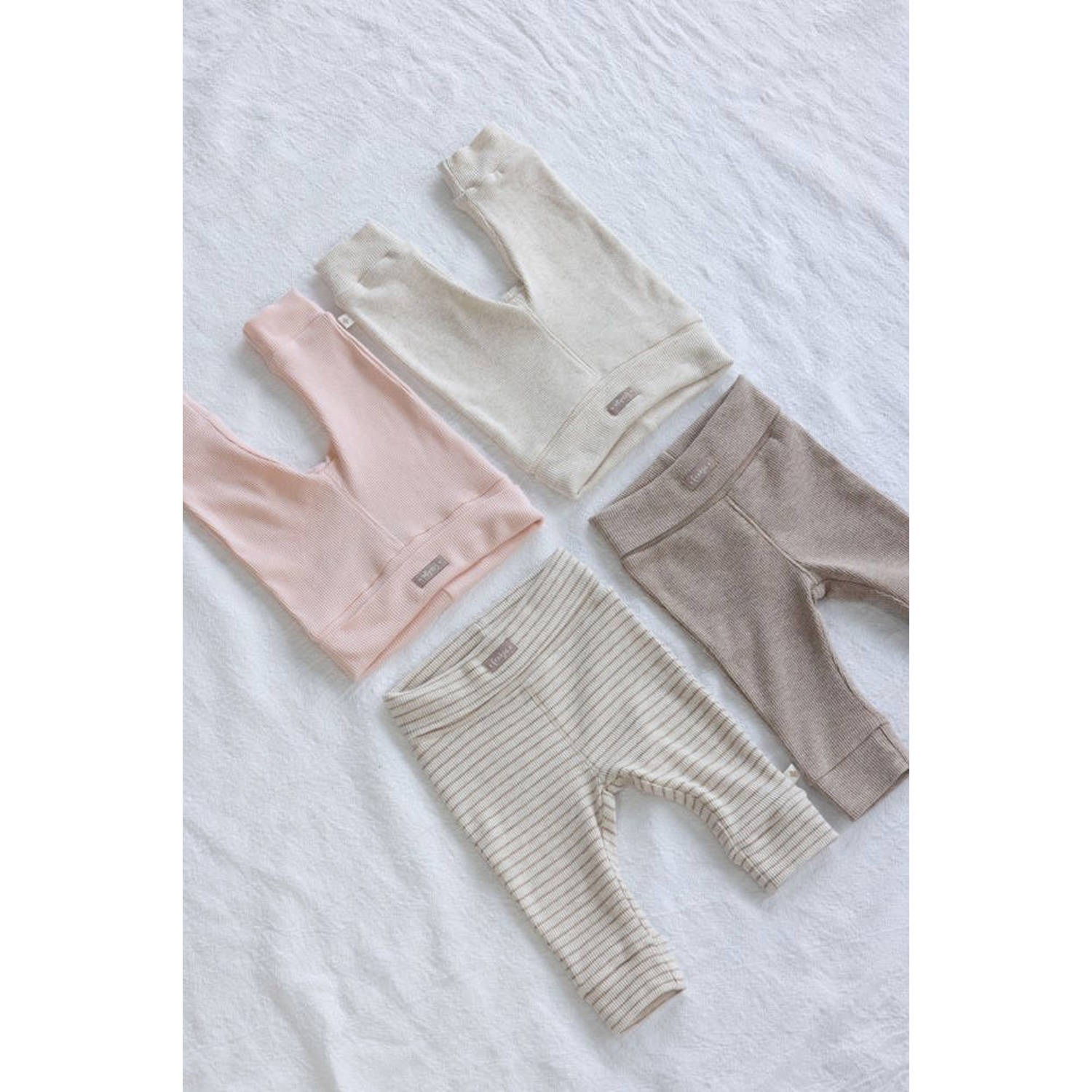 Feetje babybroek taupe