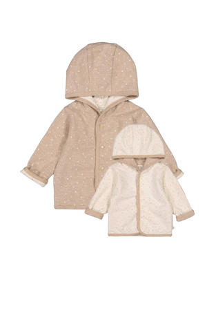 sweatvest taupe