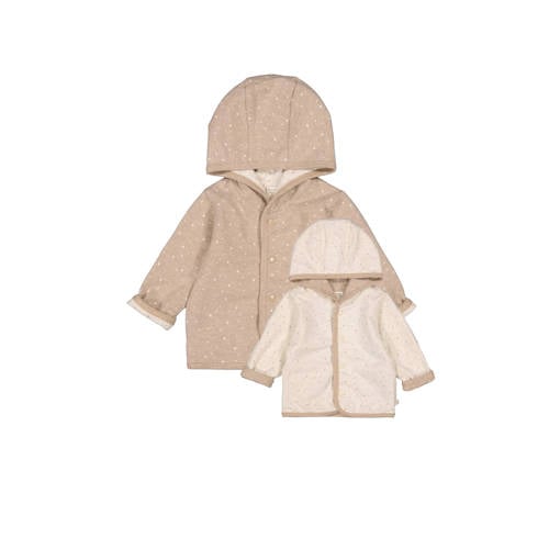 Feetje sweatvest taupe afbeelding