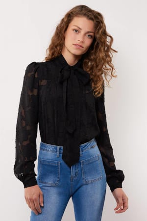 blouse zwart