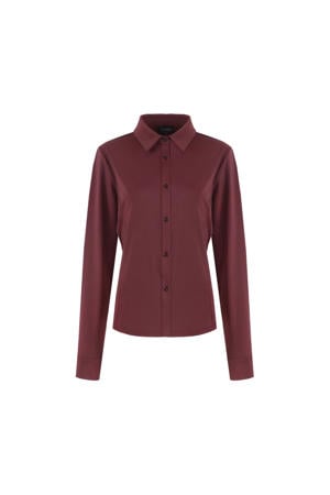 blouse donkerrood