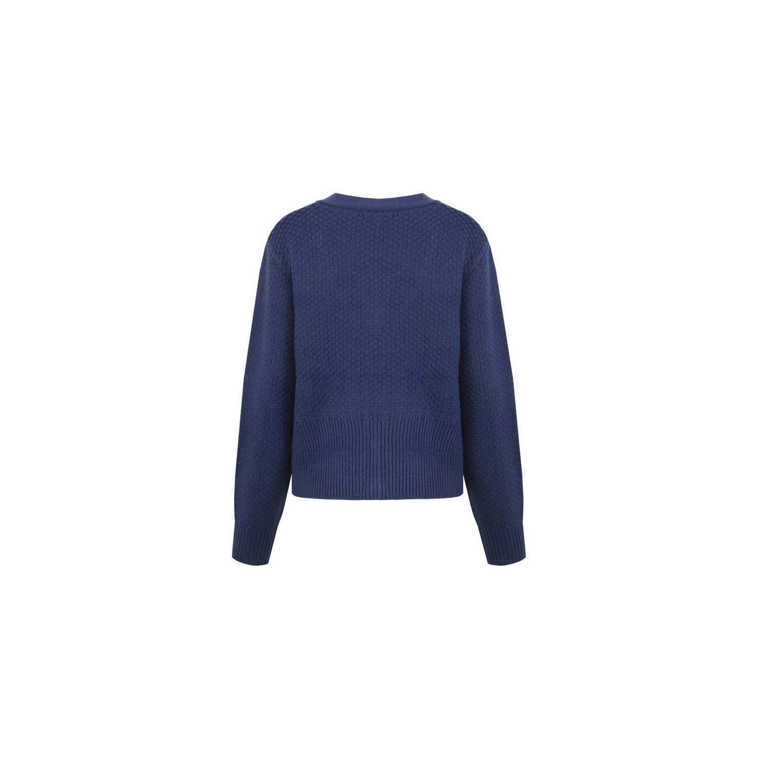 G-maxx X Froukje gebreid vest donkerblauw