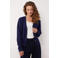 G-maxx X Froukje gebreid vest donkerblauw