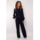 G-maxx wide leg regular waist pantalon donkerblauw
