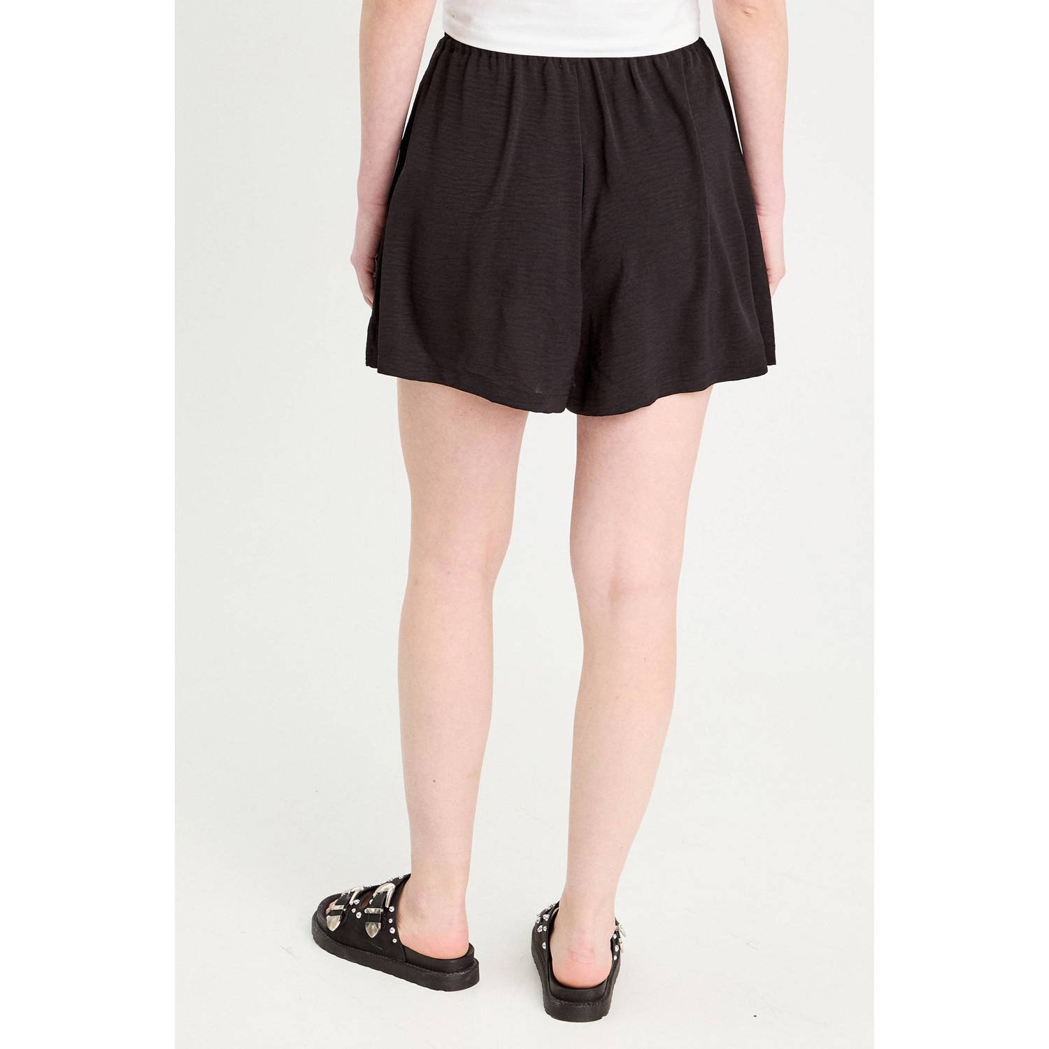 Cache regular waist casual short zwart