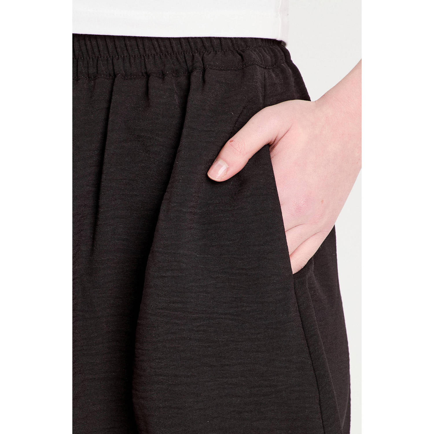 Cache regular waist casual short zwart