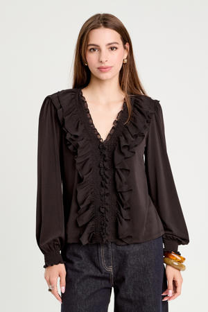 blouse zwart