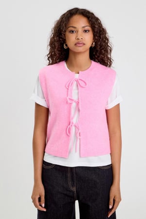 gilet roze
