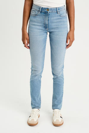 slim fit jeans light blue denim