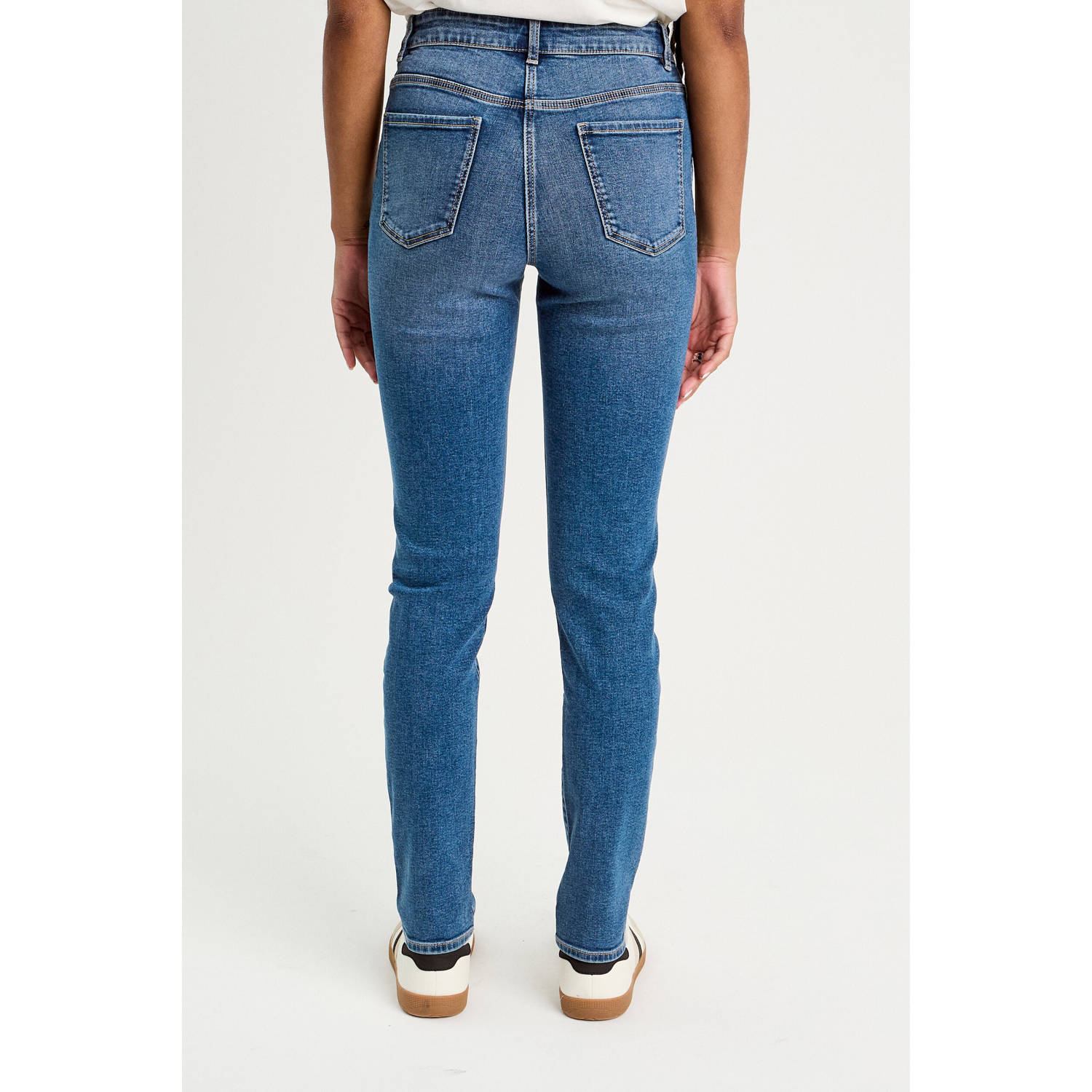 Cache slim fit jeans medium blue denim