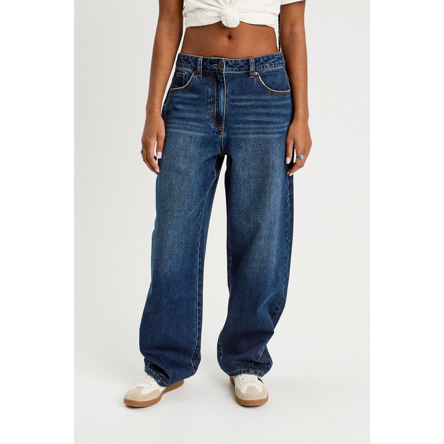 Cache dark blue denim