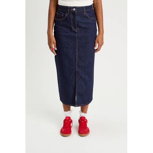 Cache Cache denim spijkerrok donkerblauw afbeelding