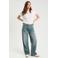 Cache Cache wide leg jeans medium blue denim