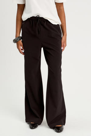 high waist broek zwart